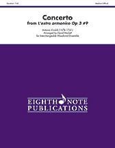 CONCERTO FROM L'ESTRO ARMONICO OP 3 #9 WOODWIND ENSEMBLE cover Thumbnail